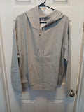 Gray Zip up  Hoodie