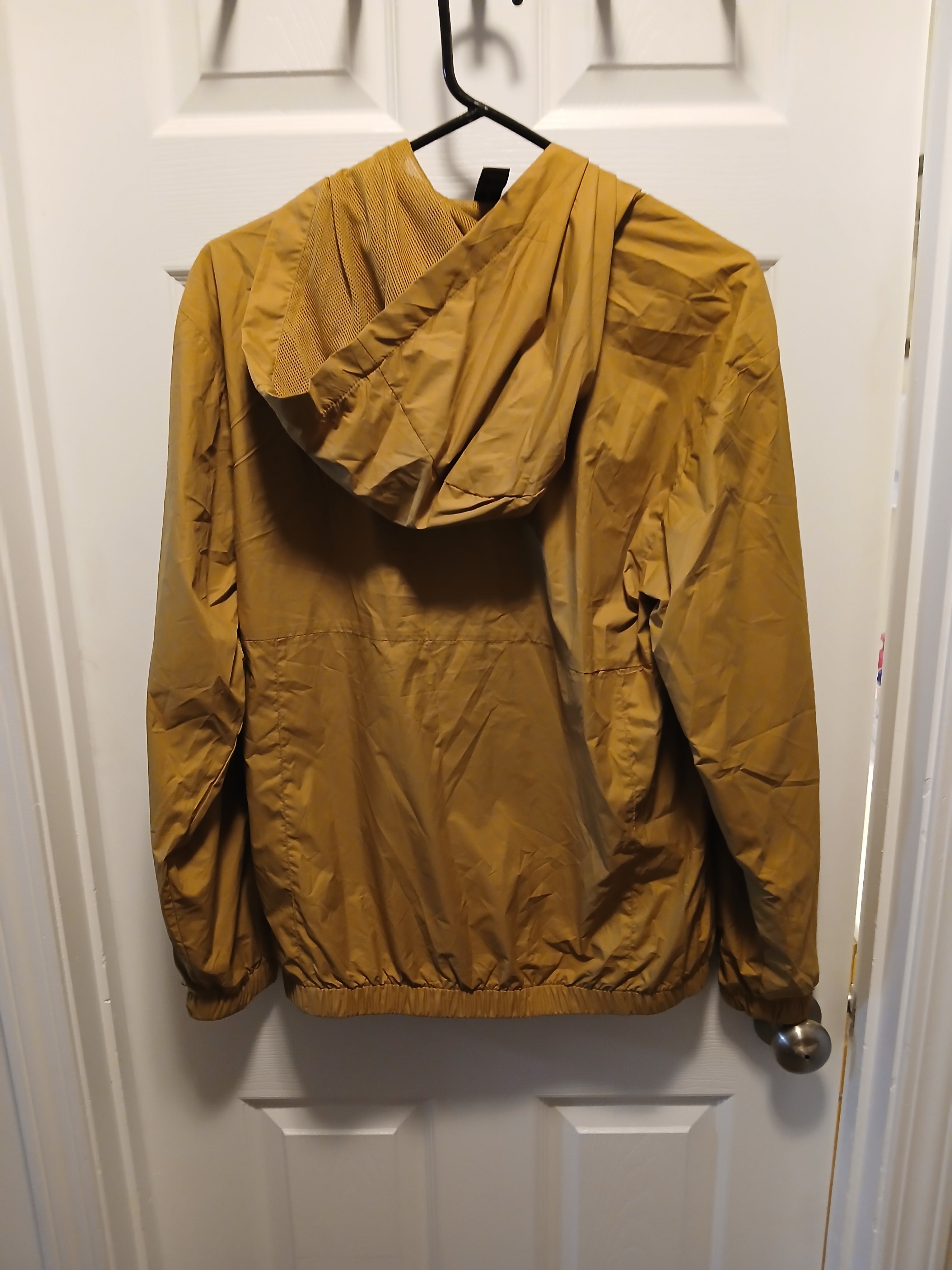 Gold windbreaker