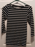 Navy/White Striped Shirt