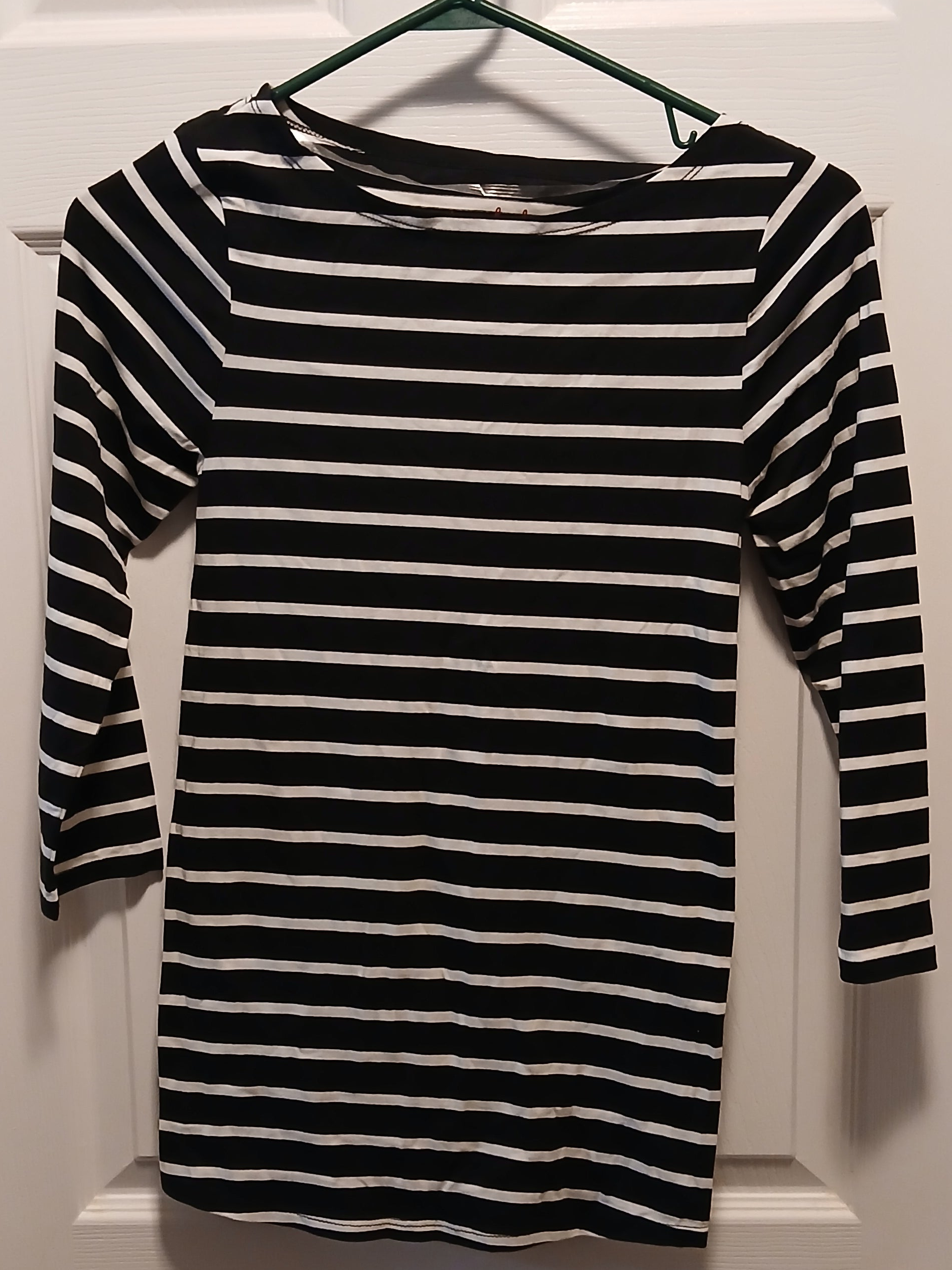 Navy/White Striped Shirt
